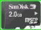 KARTA SANDISK 2GB microSD do Nokia HTC Samsung LG