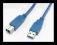 LL9 NAJSZYBSZY EKRANOWANY USB 3.0 AB 600 MB/s BLUE