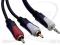 Kabel Mini Jack3,5/2xcinch audio 5m Cabletech Basi