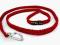 Smycz czerwona Mt. Dog Cordog Leash 120 cm