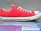 CONVERSE ALL STAR OX R.39.5 TRAMPKI CZERWONE M9696