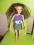 Lalka BARBIE karbowane włosy Mattel