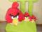 ANGRY BIRDS duży mnijszy dzwięk 3szt