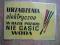 Metalowa tablica Urządzenia elektryczne nie gasić