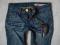 GARCIA nowe SPODNIE jeans NAVY na 158