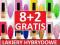 8+2gratis LAKIERY HYBRYDOWE polishgel 200 KOLORÓW