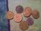 stare monety zbiór różnych