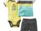 Body bluzka spodenki Carter's Carters 3pc 18m 86cm