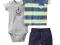 Body bluzka spodenki Carter's Carters 3pc 18m 86cm