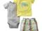 Body bluzka spodenki Carter's Carters 3pc 18m 86cm