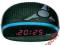 Radiobudzik ICES ICR-200, Niebieski, Alarm, Zegar