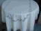 Obrus z gipiurową koronką