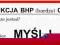Tabliczka INSTRUKCJA BHP (bradzo) OGÓLNA - okazja