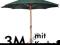 PARASOL 3 m OGRODOWY BALKONOWY 2 KOLORY D