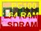SDRAM 64MB PC100 144-pin  Hitachi 5264165FTTA60-60