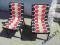 Krzesła tapicerowane, styl - Loft, Retro, Vintage