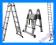 Wielofunkcyjna DRABINA Teleskopowa Aluminiowa 5 M
