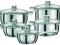 Garnki Tefal Simply Chef Set 10 inox indukcja