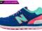 New Balance 574BFP Candy Pack Chabrowe Miętowe 39