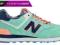 New Balance 574 ISLAND PACK Turkusowe Miętowe 37