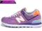 New Balance 574PCI Fioletowe Pomarańczowe 36