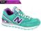 New Balance WL574SJT Zielone Fioletowe 39