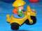 fisher price ludzik little people farmer + skuter