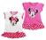 TUNIKA sukienka DISNEY MINNIE 116/122 GROCHY biała