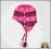 5873-14 ...... CZAPKA NORWESKA PINK MODERN r.92