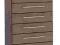 STYLOWA KOMODA Z 6 SZUFLADAMI 'NEW YORK'