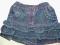 GEORGE - SPÓDNICZKA JEANS Z FALBANKAMI - ROZM. 92