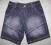 BOYZZ - JEANSOWE BERMUDY - ROZM. 140