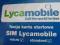 STARTER z 50zł na koncie!!! LYCAMOBILE!!!