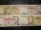 Banknoty 50,100,200,500zł 1982,86,88,