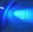 DIODA LED 5mm NIEBIESKA SUPER 2000mcd 12V DC FV