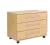 NOWOCZESNA KOMODA Z 3 SZUFLADAMI 'BOBBY BEECH'
