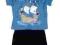 GEORGE Piraci _bluzka szorty  NB 56 cm