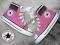 CONVERSE róż TRAMPKI ze ściągaczem r.21 wkł.13cm