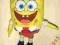 MASKOTKA SPONGEBOB wys.14cm