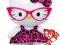 HELLO KITTY FASHION w okularach 15cm ORG. TY sklep