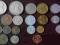 Kolekcja monet zagranicznych, 22 sztuki, różne