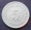 Niemcy - 5 Pfennig 1890 D