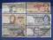 zestaw banknotów seria BB, EE, DD