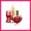 Avon LOVE PULSE zestaw  (woda, balsam, kulka)