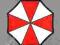 Naszywka Patch ZOMBIE ZONE - Umbrella Logo