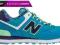 New Balance 574IPU Island Pack Niebieskie Białe 37