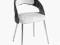 Krzesło GRAND czarno-białe Drewniane New MODO