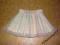 BIAŁA SPÓDNICZKA NA 1,5 - 2 LATKA / PAS 46CM
