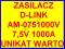 ZASILACZ D-LINK AM-0751000V 7,5V 1A UNIKAT WARTO !