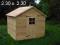 Domek drewniany 2,3m x 2,3m PROMOCJA 1 500zł!!!